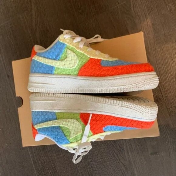 Nike Air Force 1 Low PS "Hemp" preowned size 6.5 - Picture 4 of 12